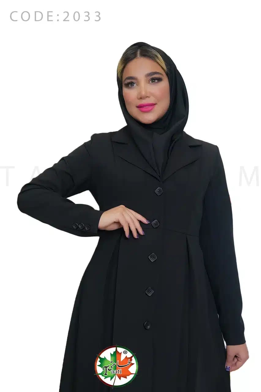 مانتو شلوار بارداری اداری | مدل ستیا | کد 2033