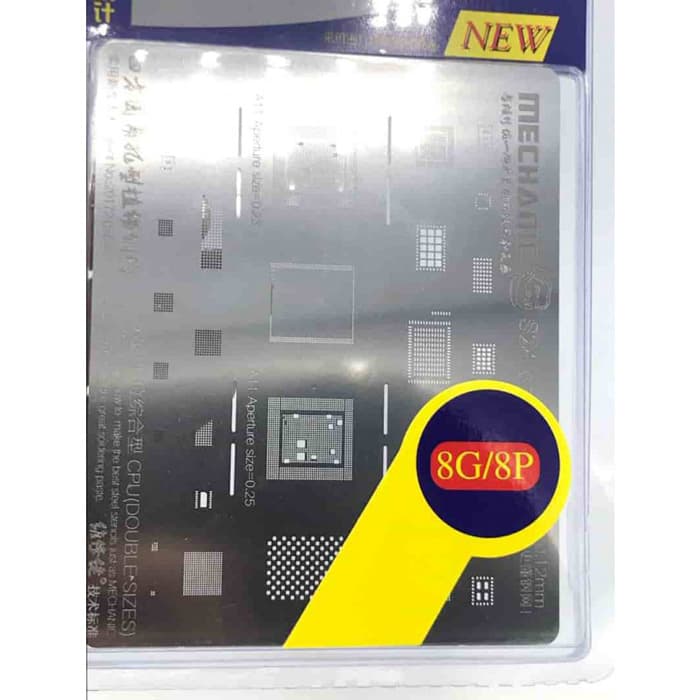 شابلون تعویض آی سی آیفون Mechanic S24 iPhone 8/8 Plus — تصویر ۲