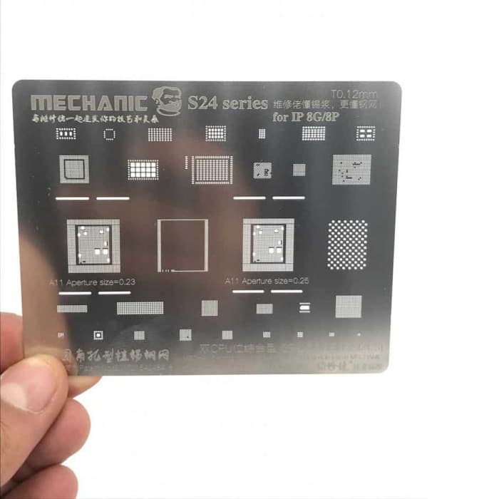 شابلون تعویض آی سی آیفون Mechanic S24 iPhone 8/8 Plus — تصویر ۴