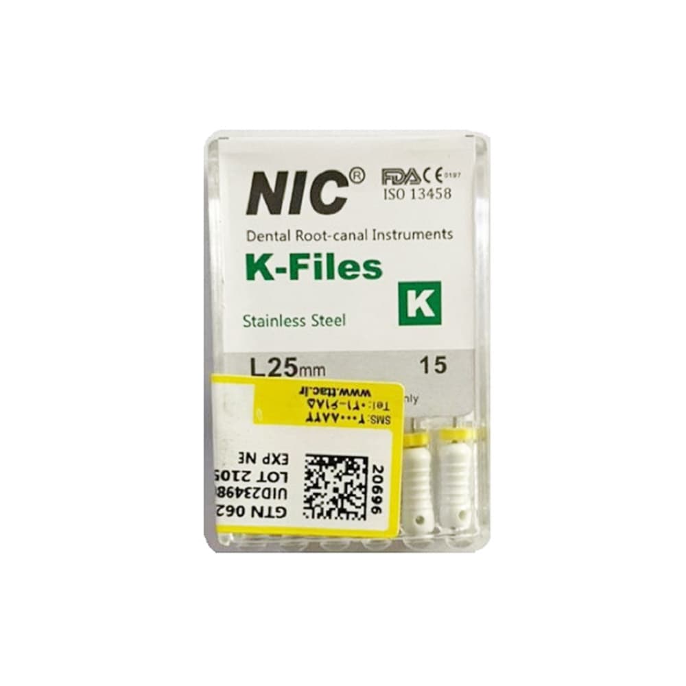 کا فایل دستی NIC K-Files 25mm — تصویر ۲