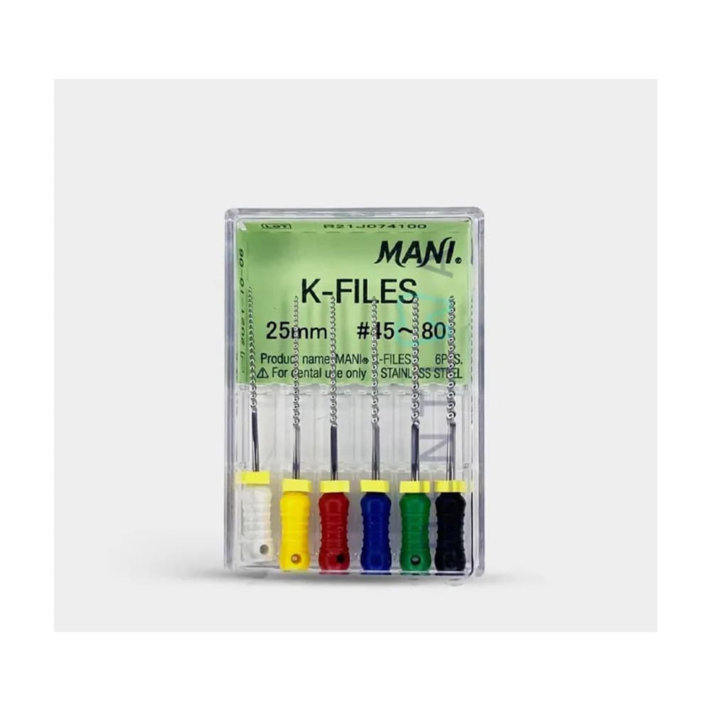 کا فایل دستی مانی Mani K-Files 25mm — تصویر ۲