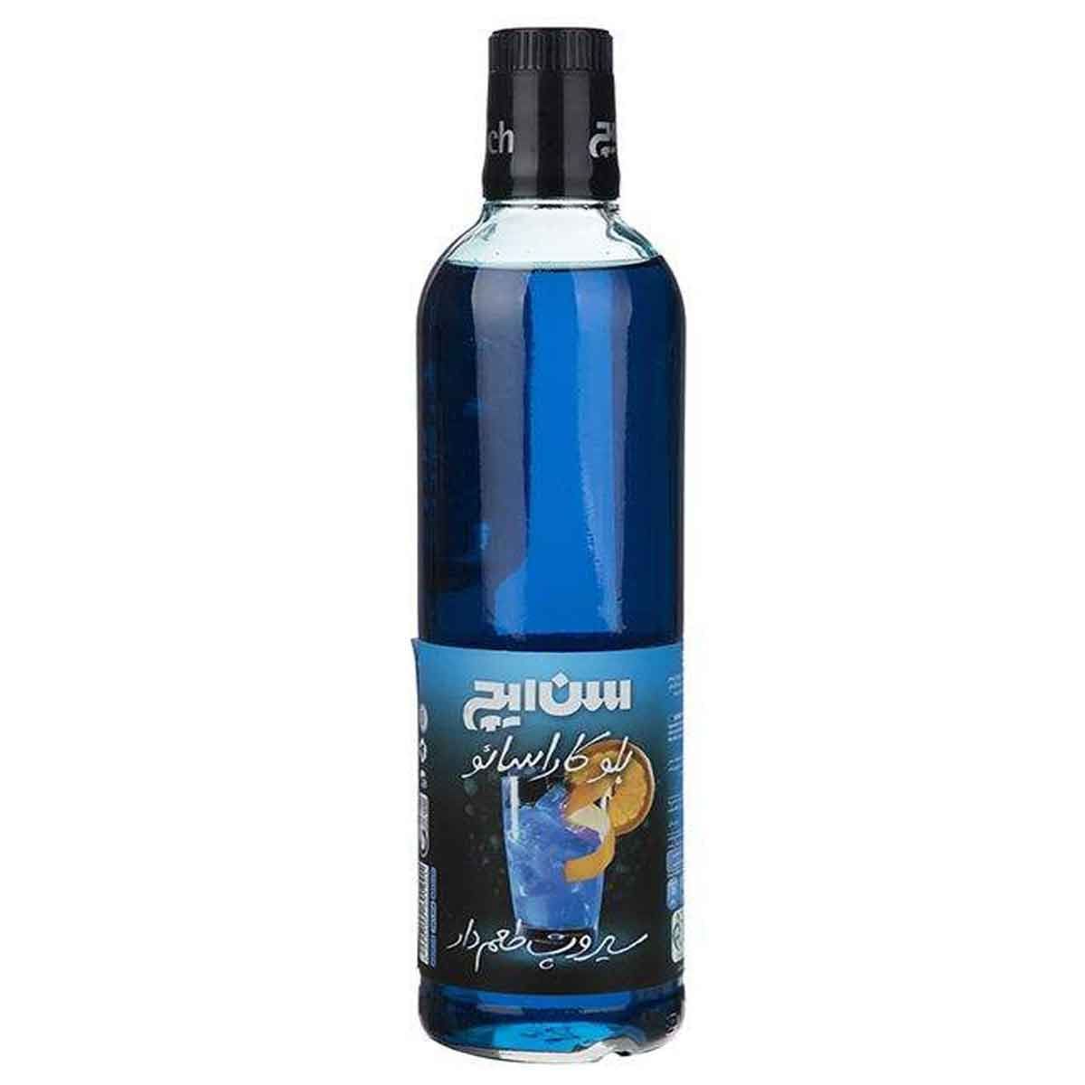 سیروپ (شربت) طعم دار بلوکاراسائو (بلوبری) سن ایچ 1100 گرم
