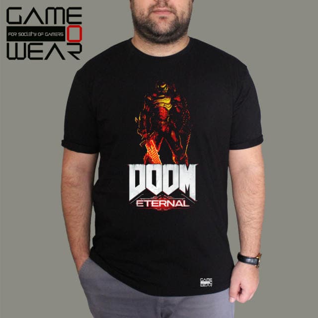 تی شرت طرح بازی -DOOM ETERNAL