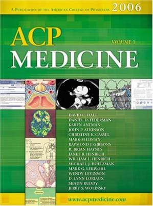 دانلود کتاب ACP Medicine, 2006 Edition (Two Volume Set)