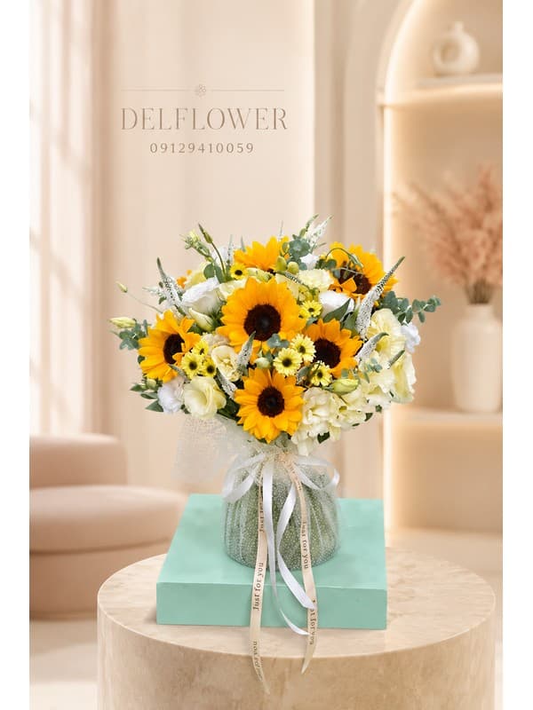 ارسال سریع باکس گل عیادت به شهرک نفت در همان روز