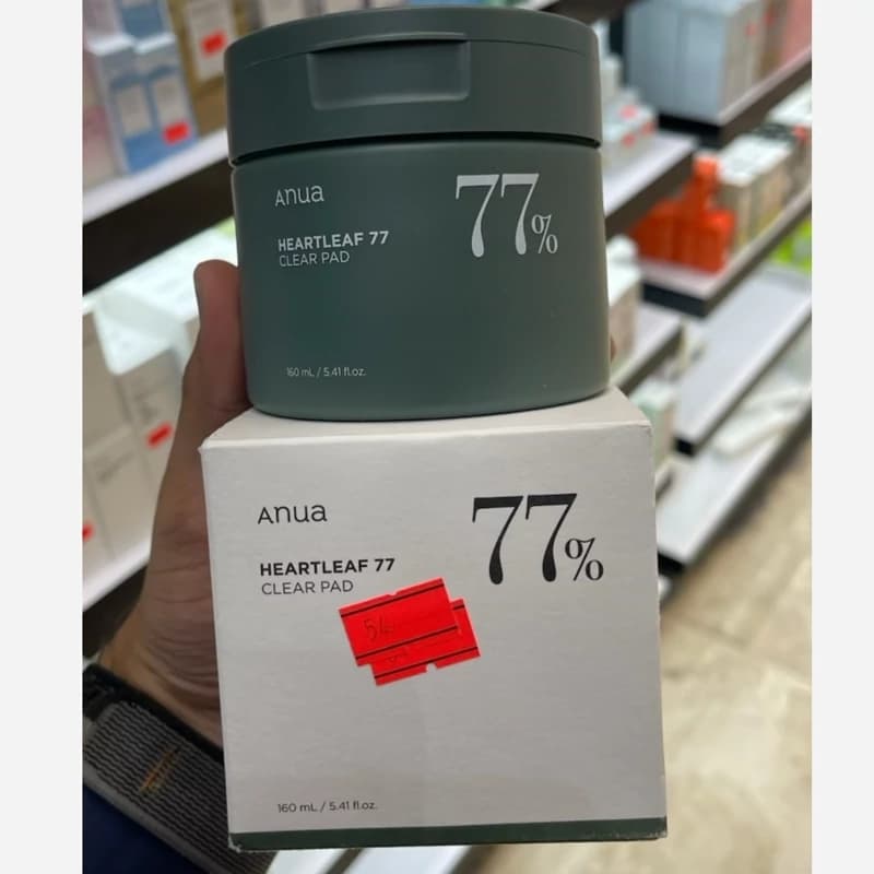 تونر پد پاک کننده و تسکین دهنده آنوا 77% بسته 70 عددی کد 1689 — تصویر ۳