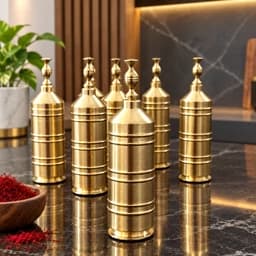 زعفران ساب ساچمه ای برنجی متوسط — تصویر ۲