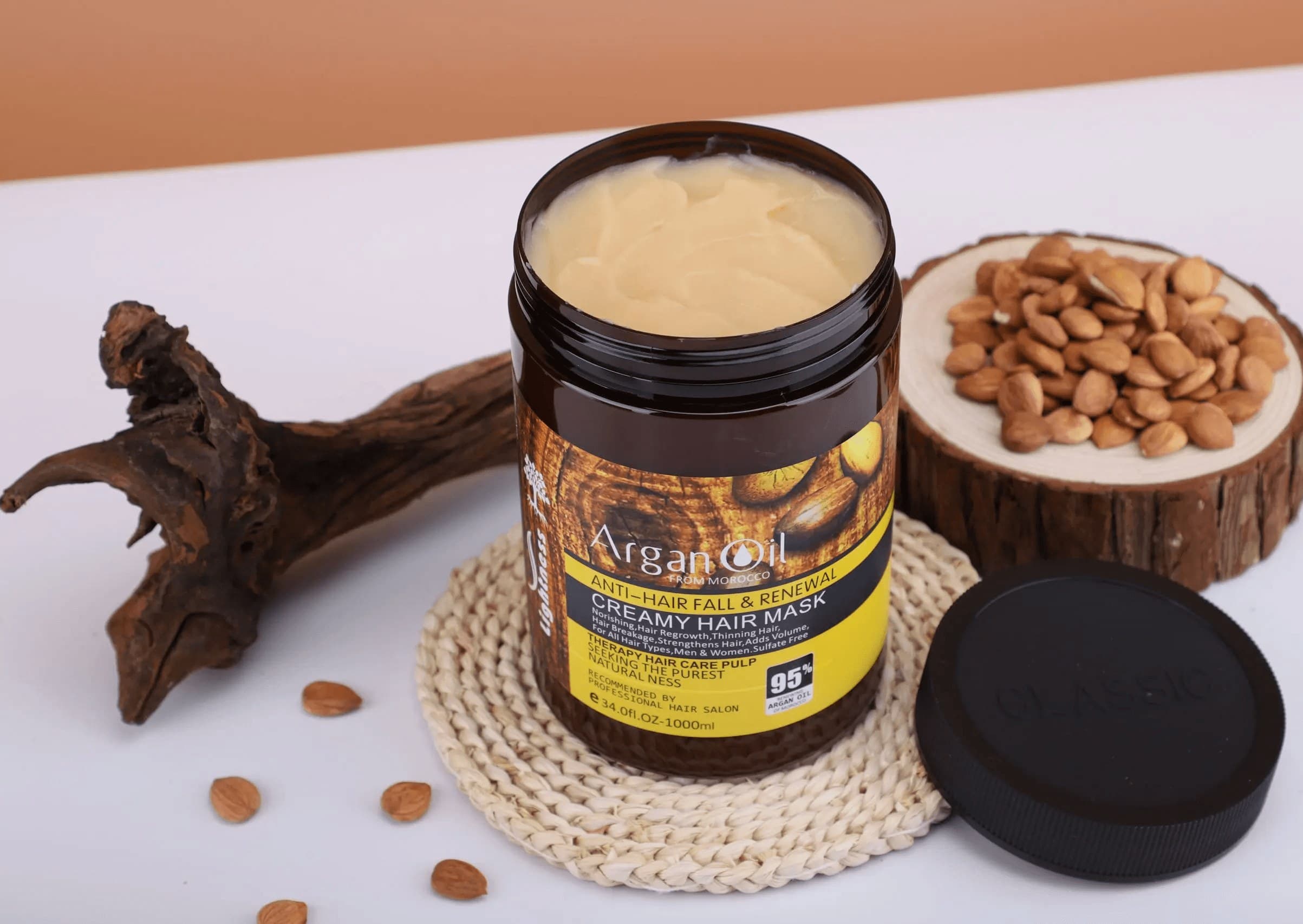 پک دو تایی شامپو و ماسک مو آرگان اویل Argan Oil لایتنس کد 1679 — تصویر ۳