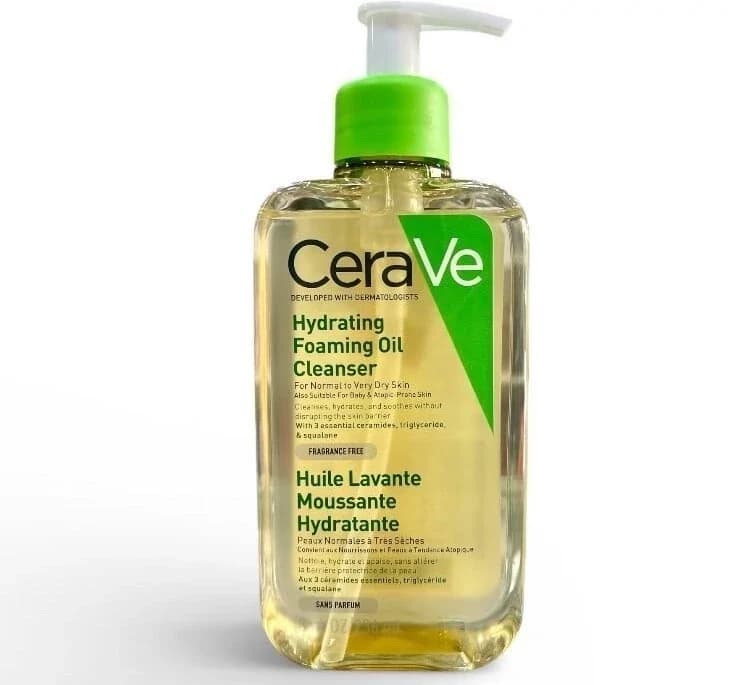 فوم پوست خشک و خیلی خشک شستشوی روغنی سراوی 236ml کد 1658
