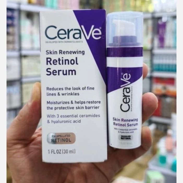 سرم رتینول ضد چروک سراوی CeraVe حجم 30 میل کد 1654 — تصویر ۳