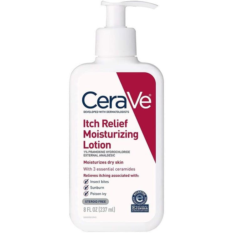 لوسیون بدن سراوی مدل itch relief حجم 237 میلی لیتر DTP کد 1647