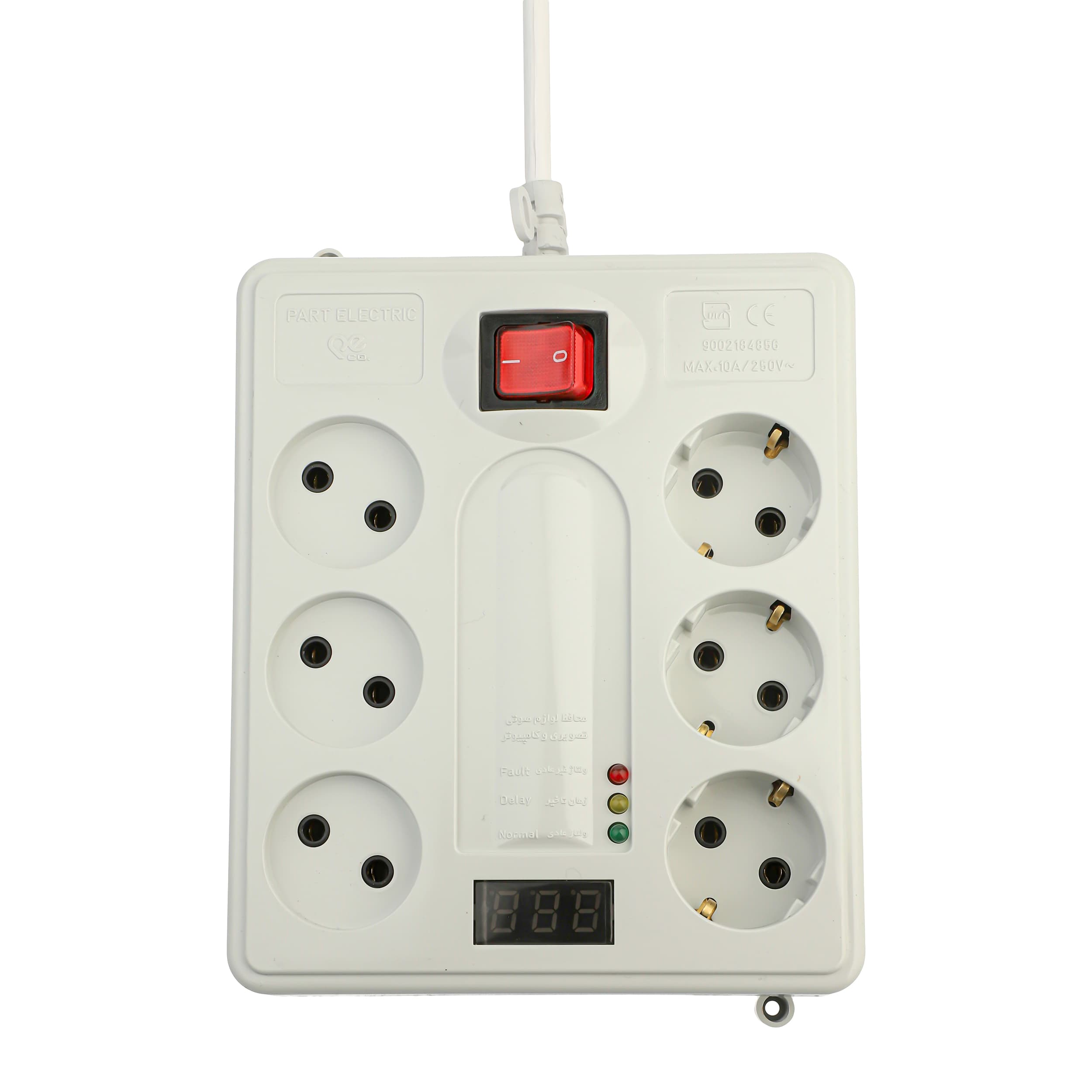 چند راهی برق و محافظ پارت الکتریک کد 20607 — تصویر ۴