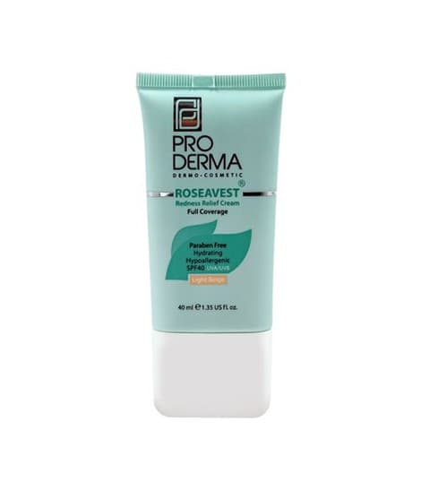 کرم پوشاننده و مرطوب کننده صورت روزاوست با SPF 40 پرودرما 40 میلی لیتر — تصویر ۲