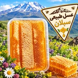 عسل بهاره دامنه سبلان یک کیلویی باموم خرید مستقیم از زنبوردار — تصویر ۲