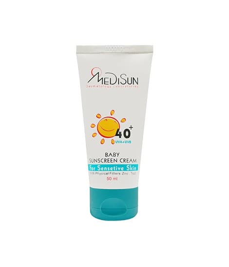 کرم ضد آفتاب کودک مدیسان SPF40 حجم 50 میلی لیتر — تصویر ۲