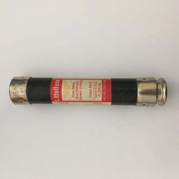 فیوز خاص 40 آمپر مدل (Littelfuse FLSR-40 FLSR040, 40 Amp Dual Element Time-Delay Class RK5 Fuse )