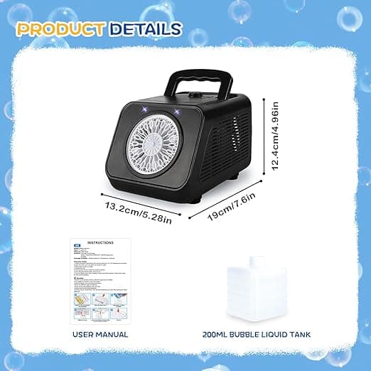 دستگاه حباب ساز LED BUBBLE MACHINE 550 — تصویر ۷