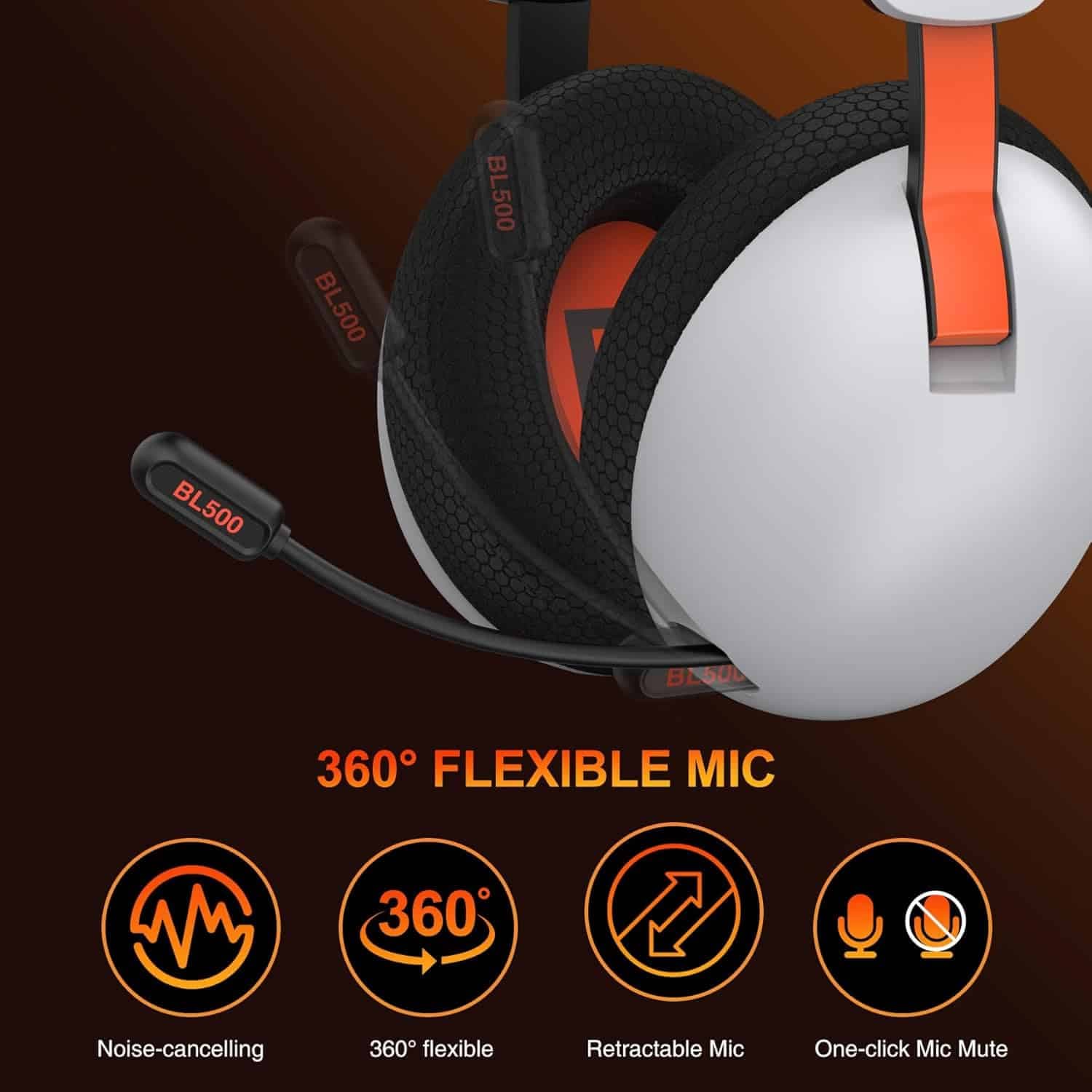 هدست گیمینگ بیسیم – برند BL500Pro — تصویر ۶