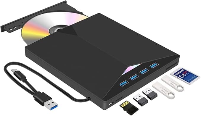 درایو خارجی DVD/CD-ROM 7IN1