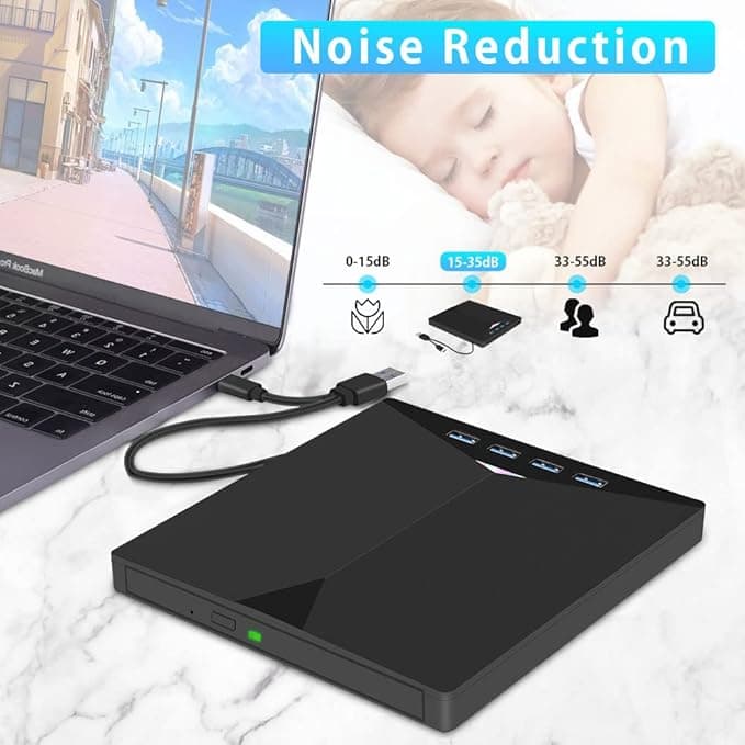 درایو خارجی DVD/CD-ROM 7IN1 — تصویر ۷