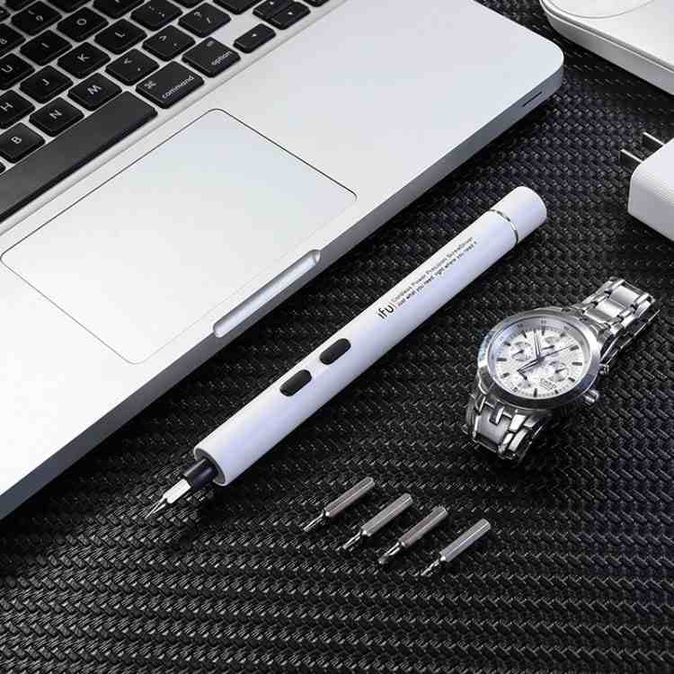 iFu بیت پیچ گوشتی مینی برقی قابل شارژ کیت پیچ درایور دقیق برق شارژیشا — تصویر ۵