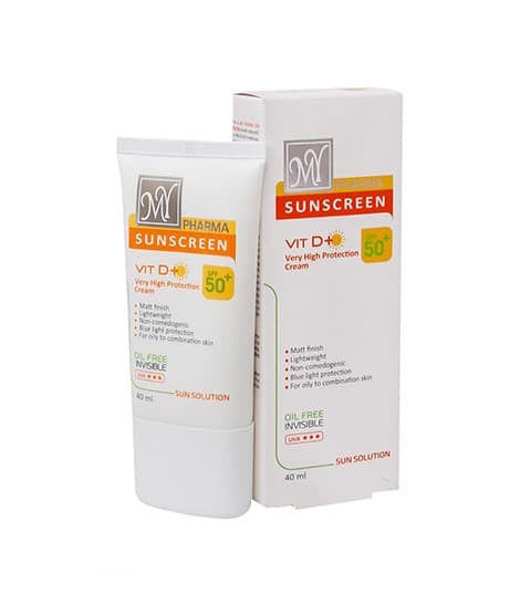 کرم ضد آفتاب فاقد چربی SPF50 بدون رنگ مای فارما 40 میلی لیتر