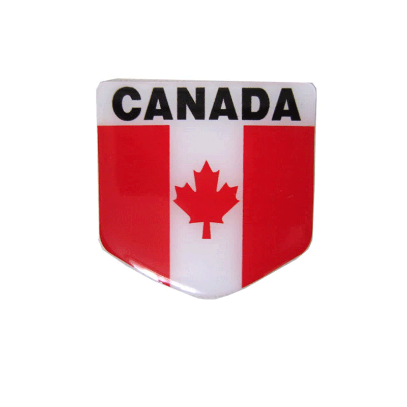 برچسب مناسب خودرو طرح CANADA کد 2501