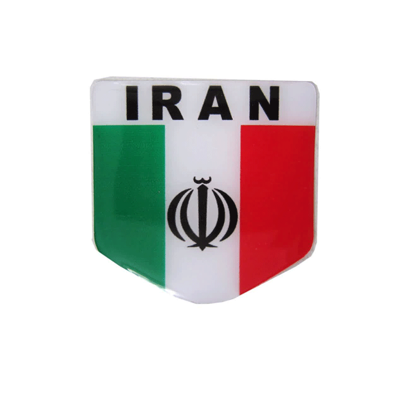 برچسب مناسب خودرو طرح پرچم ایران کد 2681