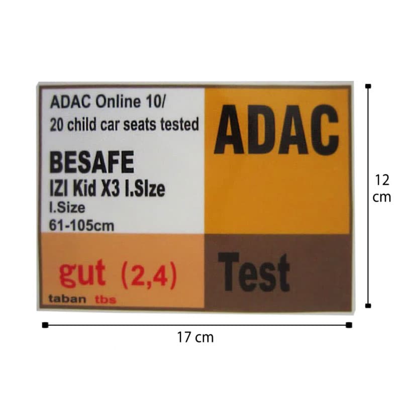برچسب طرح آداک تست ADAC Test کد 0016 — تصویر ۳