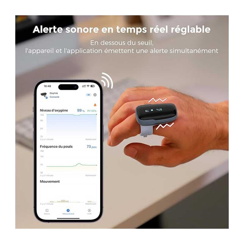 پالس اکسیمتر مدل PO1B برند ViATOM — تصویر ۴