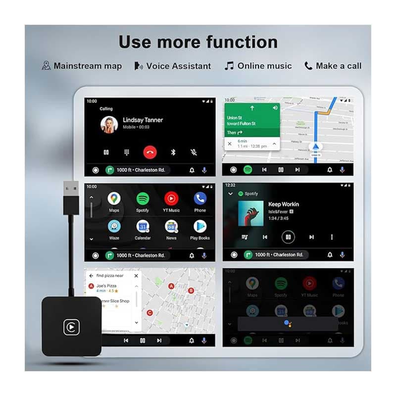 آداپتور بیسیم آیفون مدل CarPlay برند Vinmooog — تصویر ۳