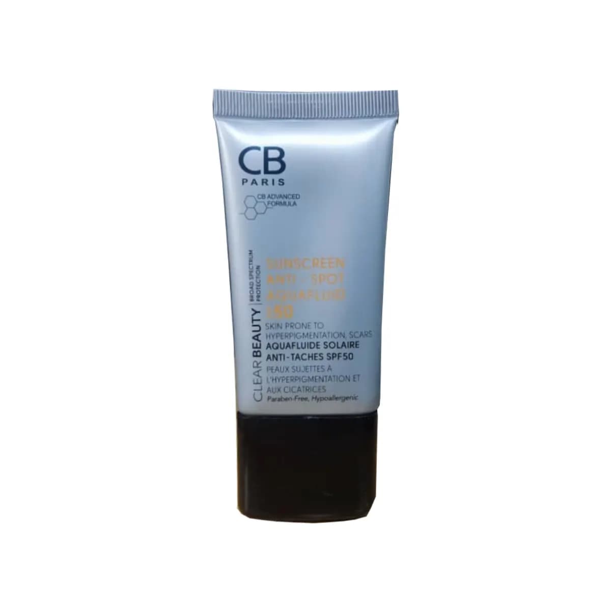 کرم ضد آفتاب پوست دارای لک SPF50 سی بی پاریس 40 میلی لیتر — تصویر ۶