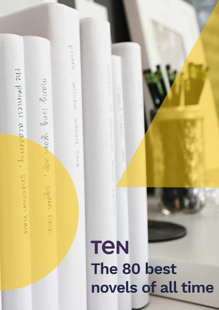 کتاب The 80 Best Novels of All Time (۸۰ رمان برتر تمام دوران) نسخه انگلیسی PDF | پیتر کوتس