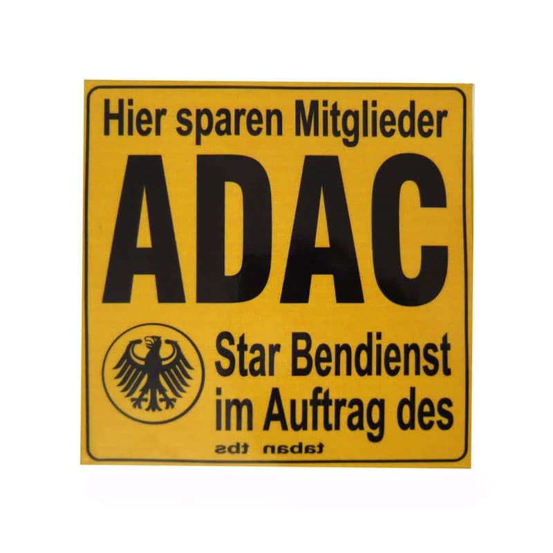 برچسب طرح ADAC کد 0018