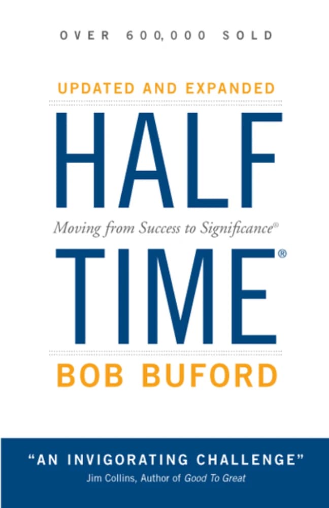 کتاب Halftime (نیمه دوم: حرکت از موفقیت به معنا) نسخه انگلیسی PDF | باب بوفورد