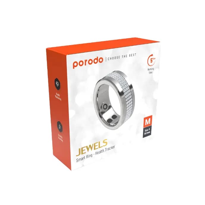 حلقه هوشمند زنانه برند Porodo مدل jewels — تصویر ۶