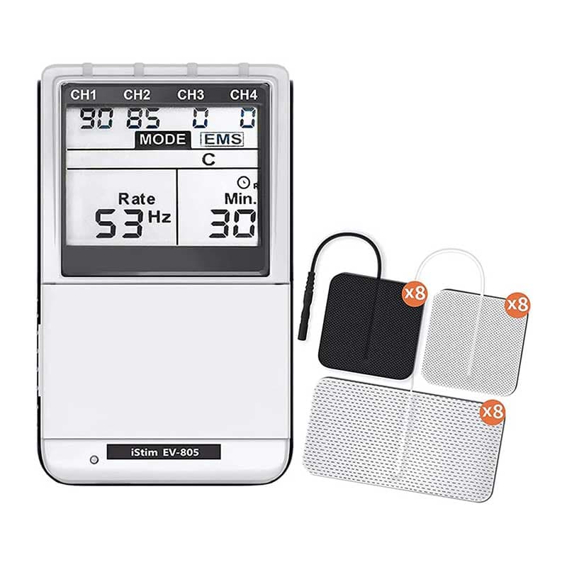 دستگاه ترکیبی تنس عضلانی مدل EV-805 TENS EMS 4 برند iSTIM — تصویر ۳