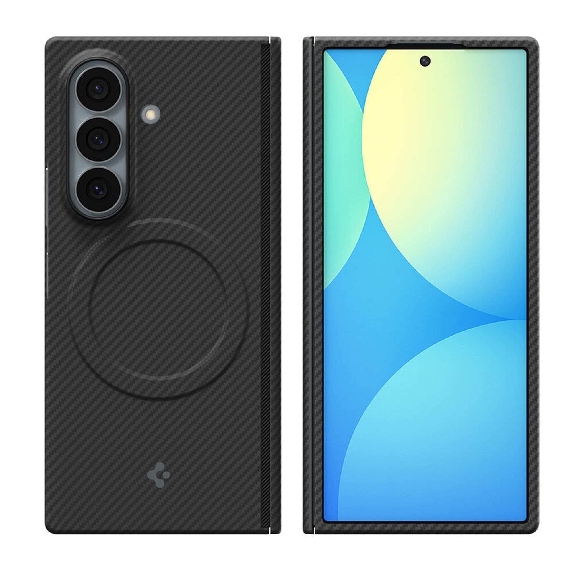 کاور اسپیگن مدل Air skin Aramid گوشی سامسونگ Galaxy Z Fold 8 Ultra — تصویر ۵