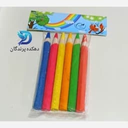 اسباب بازی طوطی مدل مدادرنگی- مناسب عروس هلند،طوطی برزیلی،گرینچیک،راهب،سنگال و... — تصویر ۲