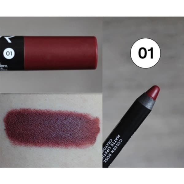 رژ لب مدادی گلدن رز 30 سری crayon — تصویر ۲