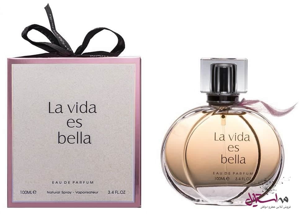 ادو پرفیوم زنانه Fragrance World La Vida Es Bella حجم 100 میلی لیتر — تصویر ۲