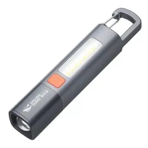 چراغ قوه شارژی اسمایلینگ شارک مدل SD-1023 – تصادفی رنگ
