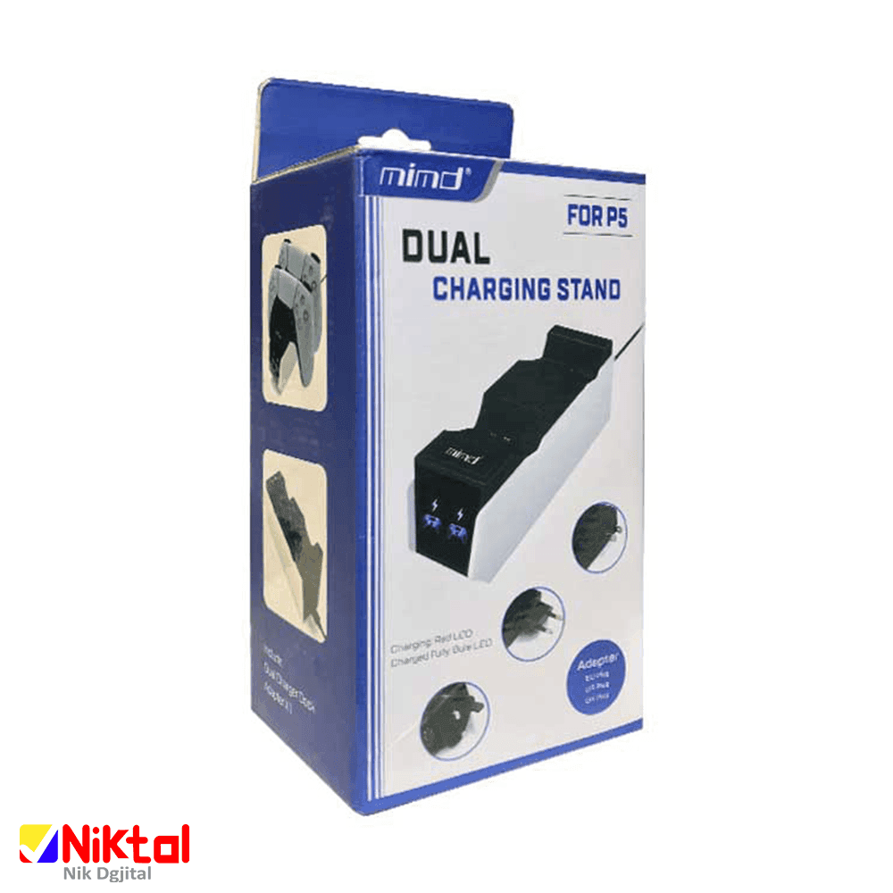 پایه شارژر دسته PS5 مدل SND-462 — تصویر ۴