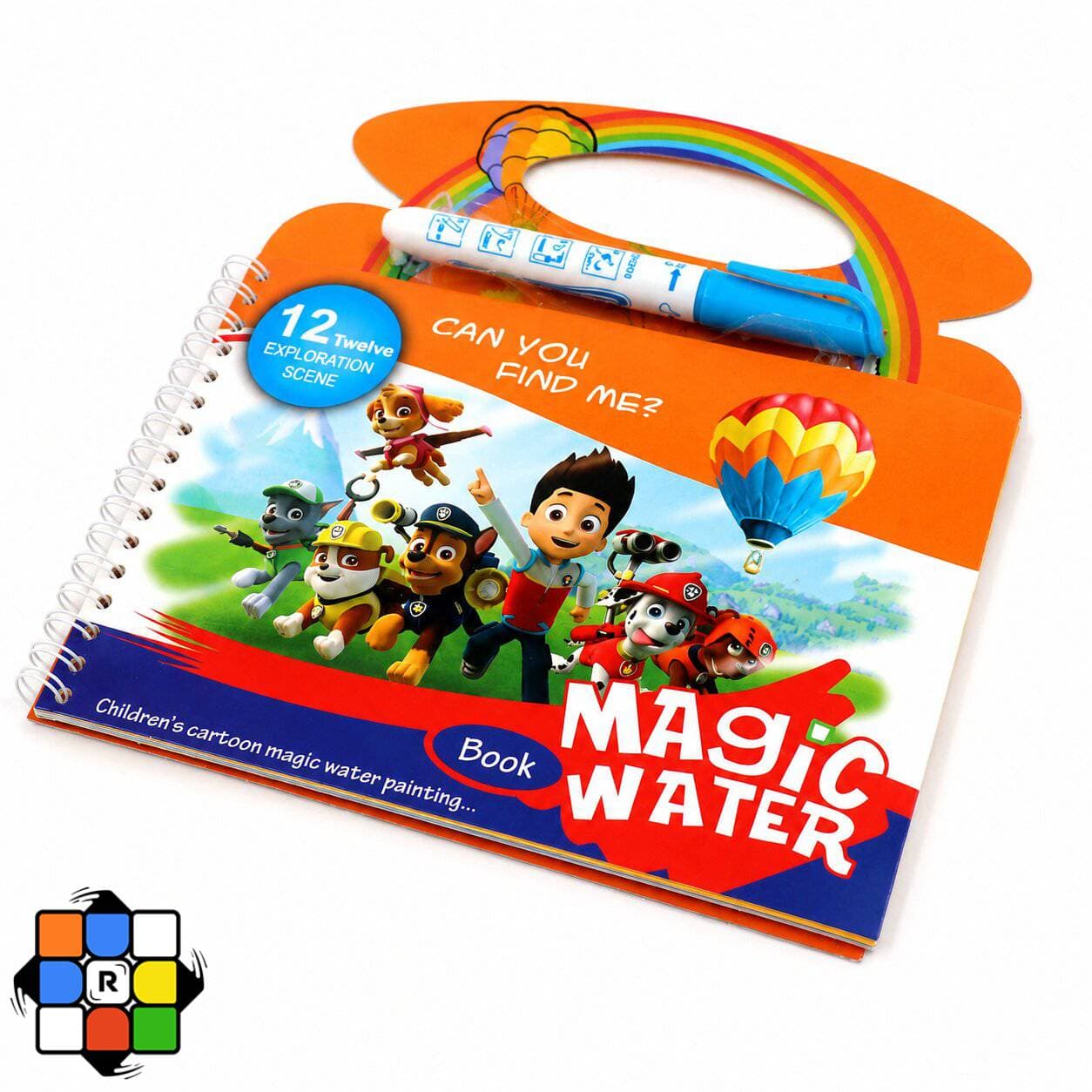 مجیک واتر کتابی دسته دار (13 طرح) — تصویر ۴