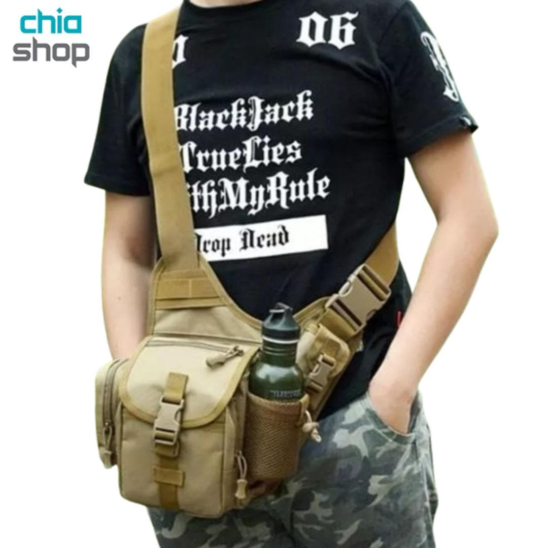 کیف دوشی تاکتیکال بزرگ مدل خبرنگاری tactical (درجه 1) — تصویر ۴