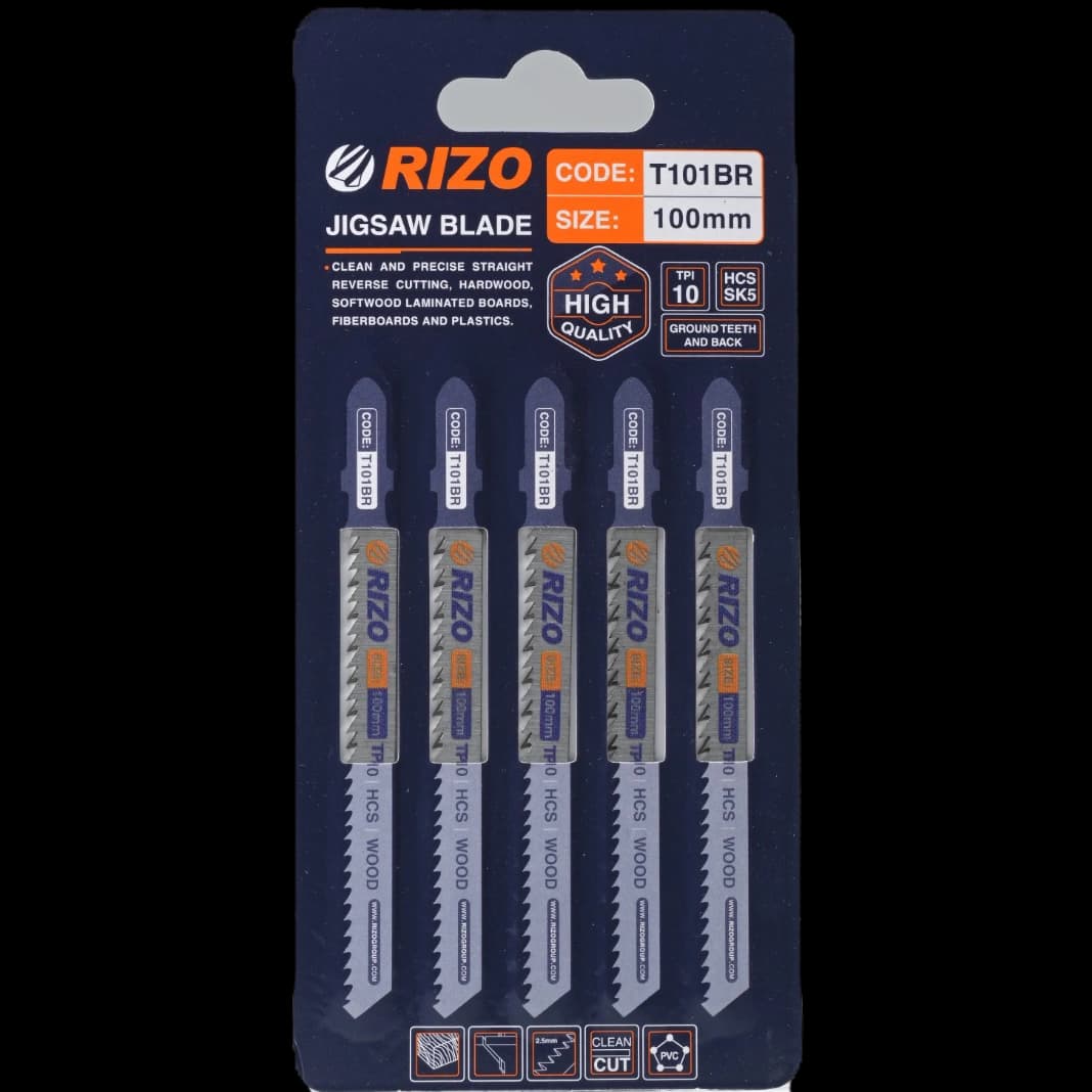 تیغ اره عمودبر دندانه معکوس RIZO MDF T101BR