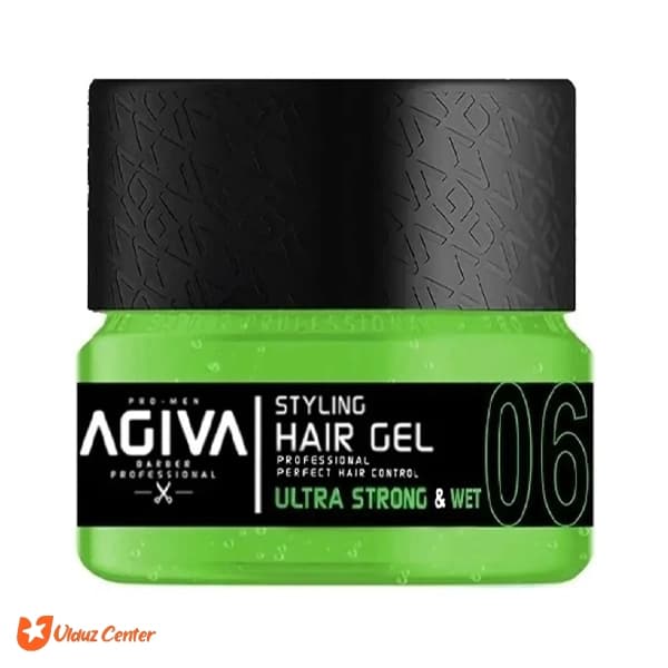 ژل حالت دهنده مو آگیوا مدل Ultra Strong – Wet 06 حجم 200 میل