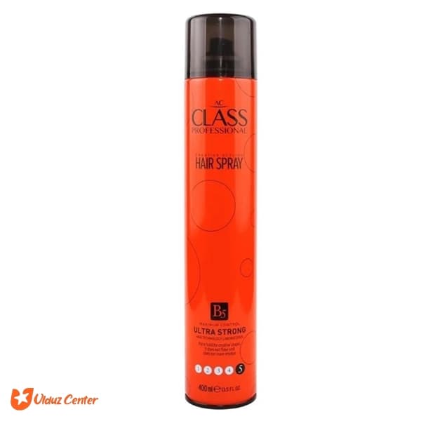 اسپری حالت دهنده مو Class مدل Ultra Strong شماره 5 حجم 400 میل