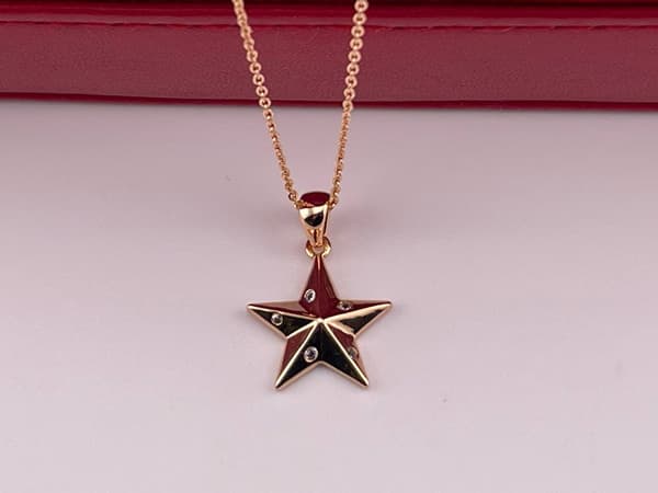 گردنبند ژوپینگ ستاره نگینی