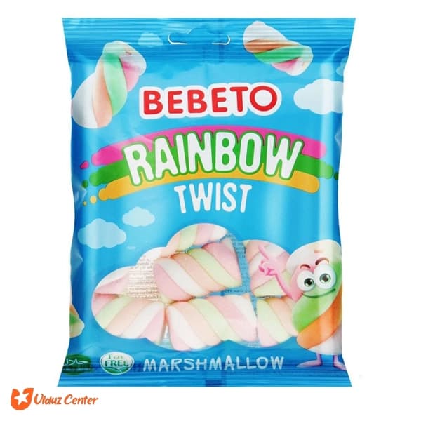 مارشمالو ببتو مدل Twist وزن 60 گرم